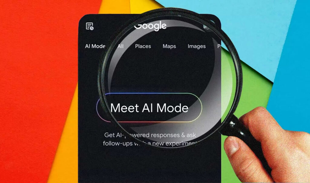 Modo IA chega no widget de pesquisa do Google