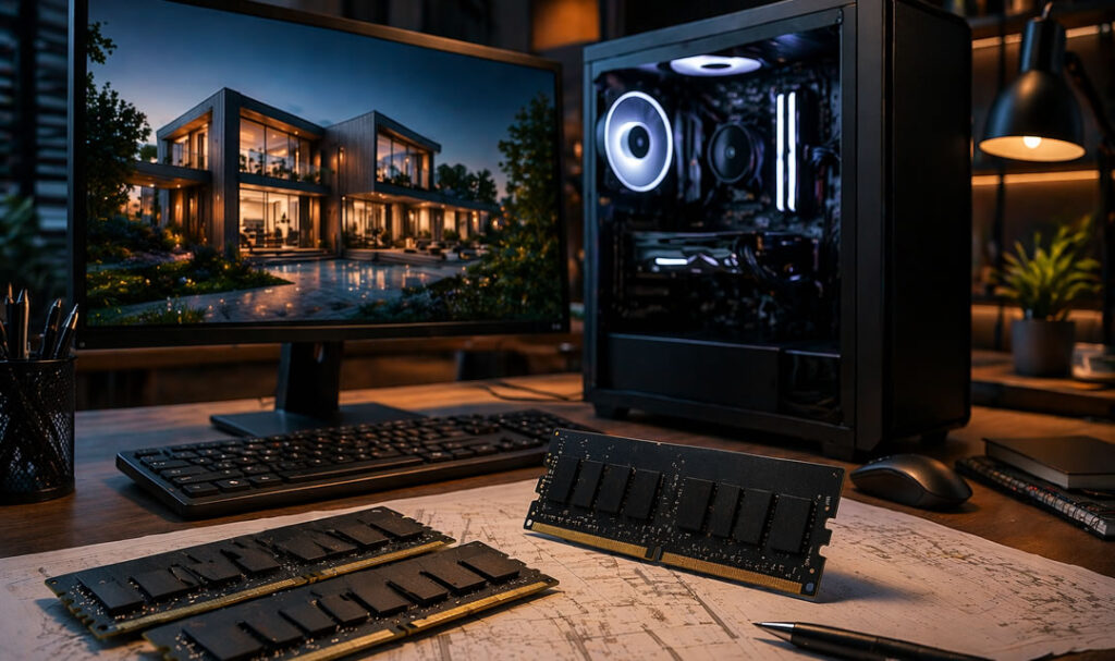 Memória RAM no 3D: Quanto Realmente é Necessário Para Trabalhar em Nível Profissional?